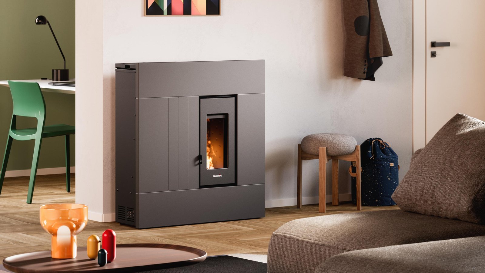 Nordic Fire Freepoint Pellet Stove